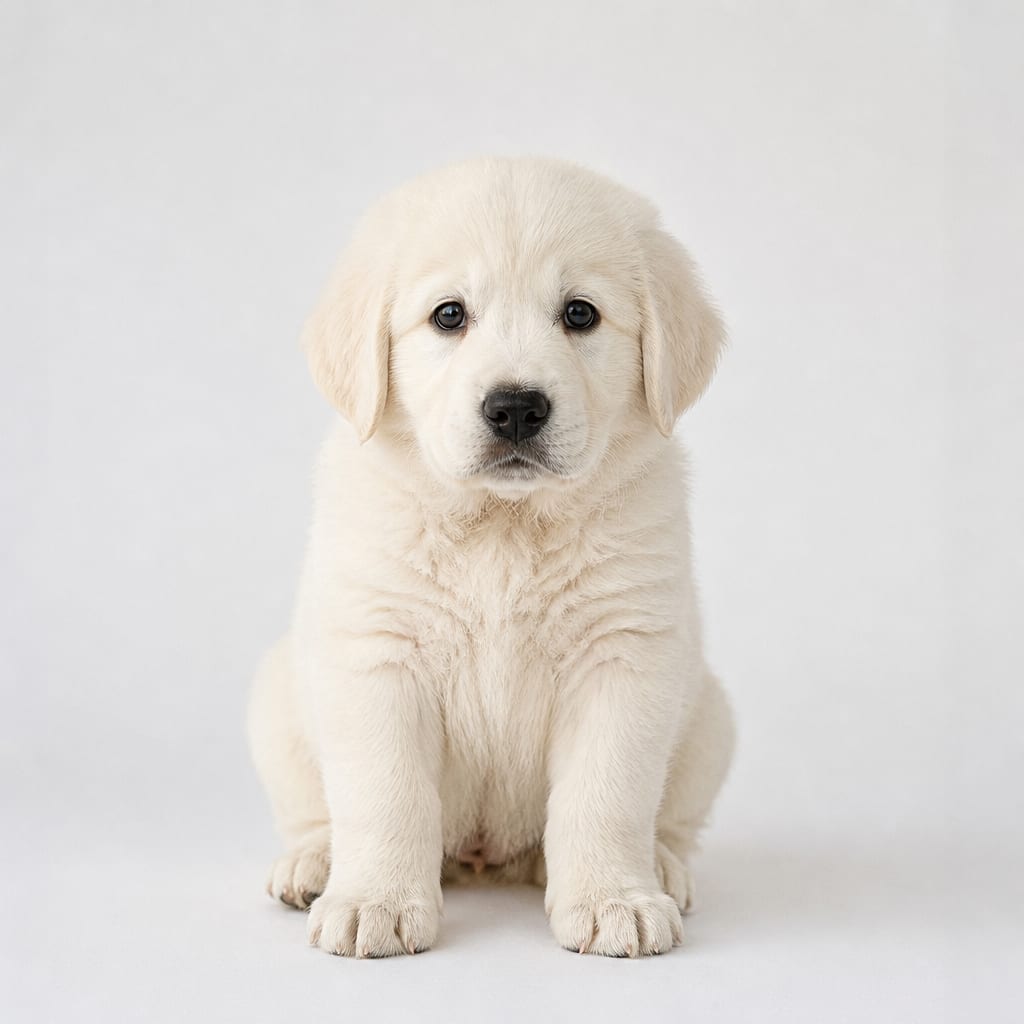 Akbaş Çoban Köpeği (yavru hali)